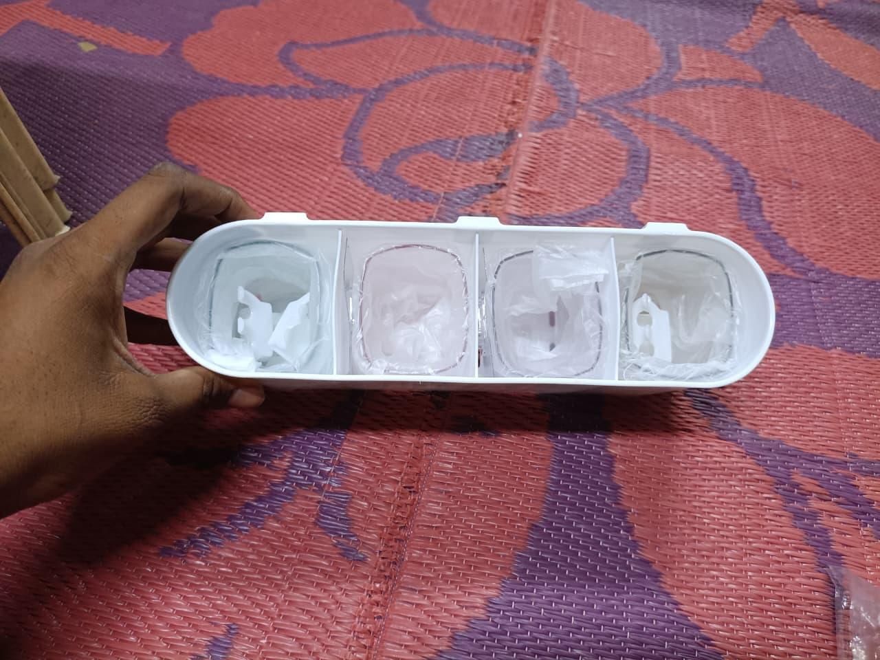 Wall Mounted Toothbrush Holder